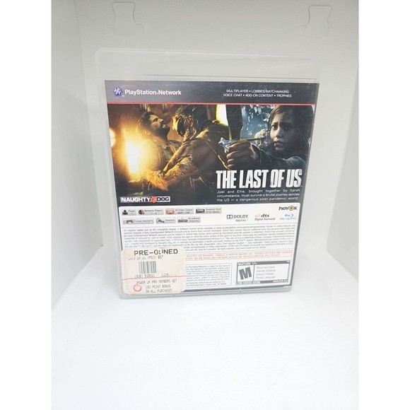 The Last of Us PS3 Sony PlayStation 3 PS3 Game Complete - CIB - Picture 2 of 5